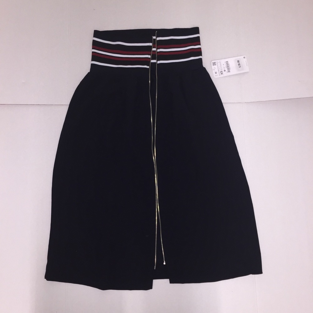 New! Zara Zip Up Skirt